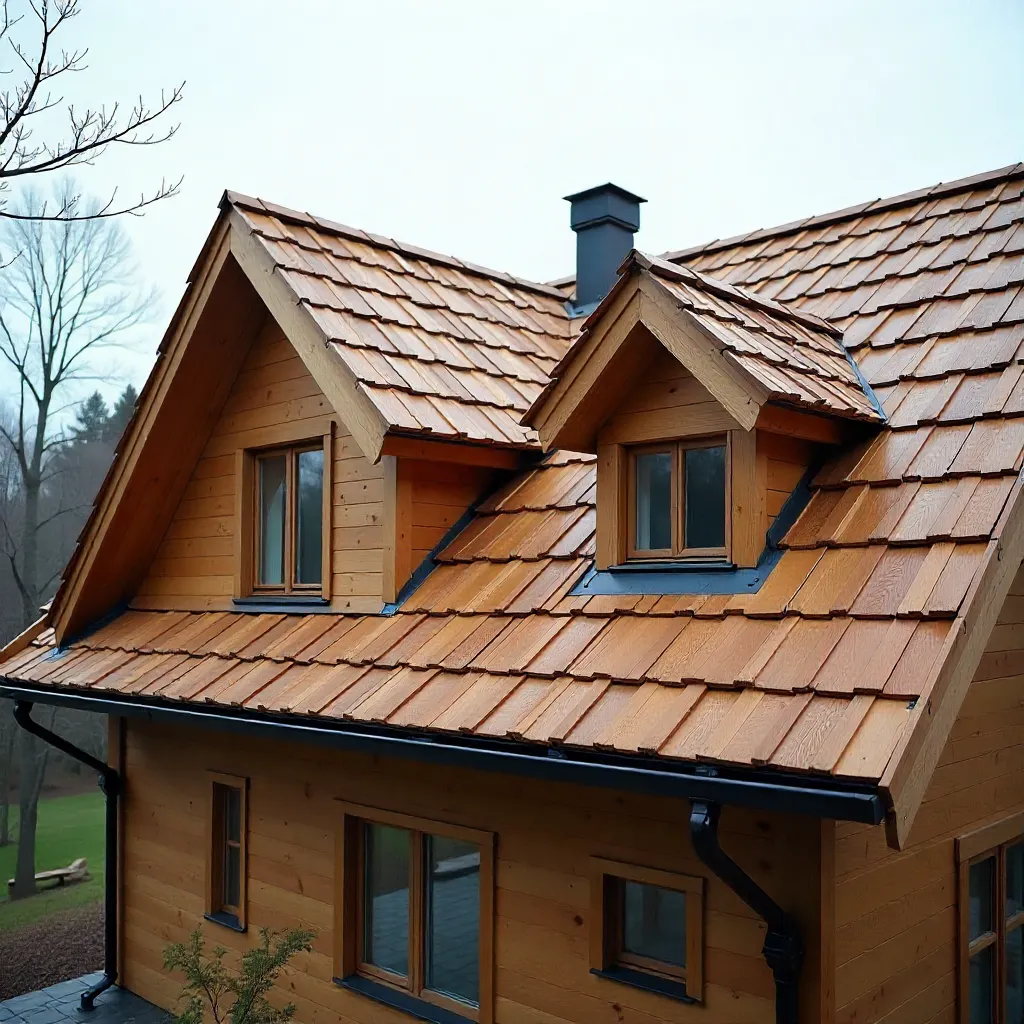 Roofing materials in snowy Nordic climate