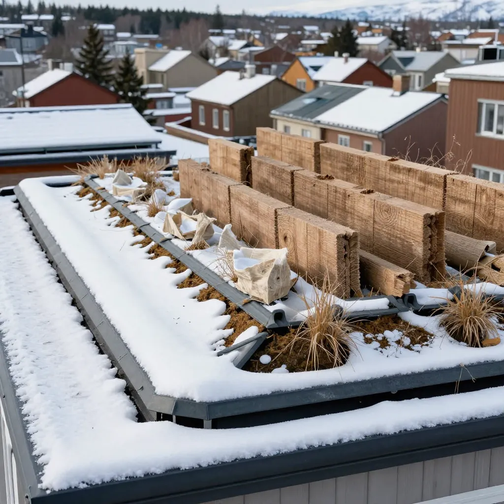 Recycled metal roofing tiles installation