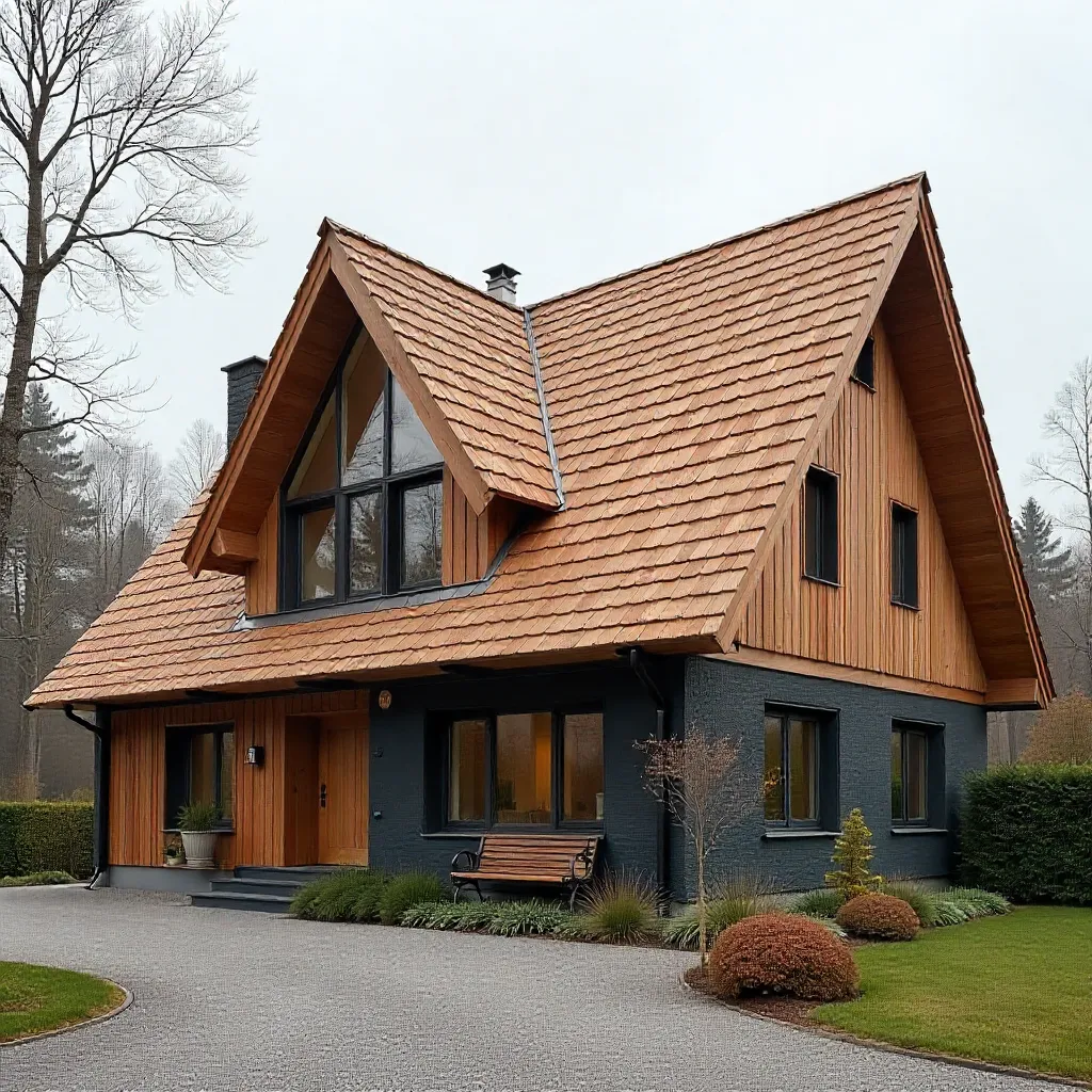 Solar panels integrated into roofing system